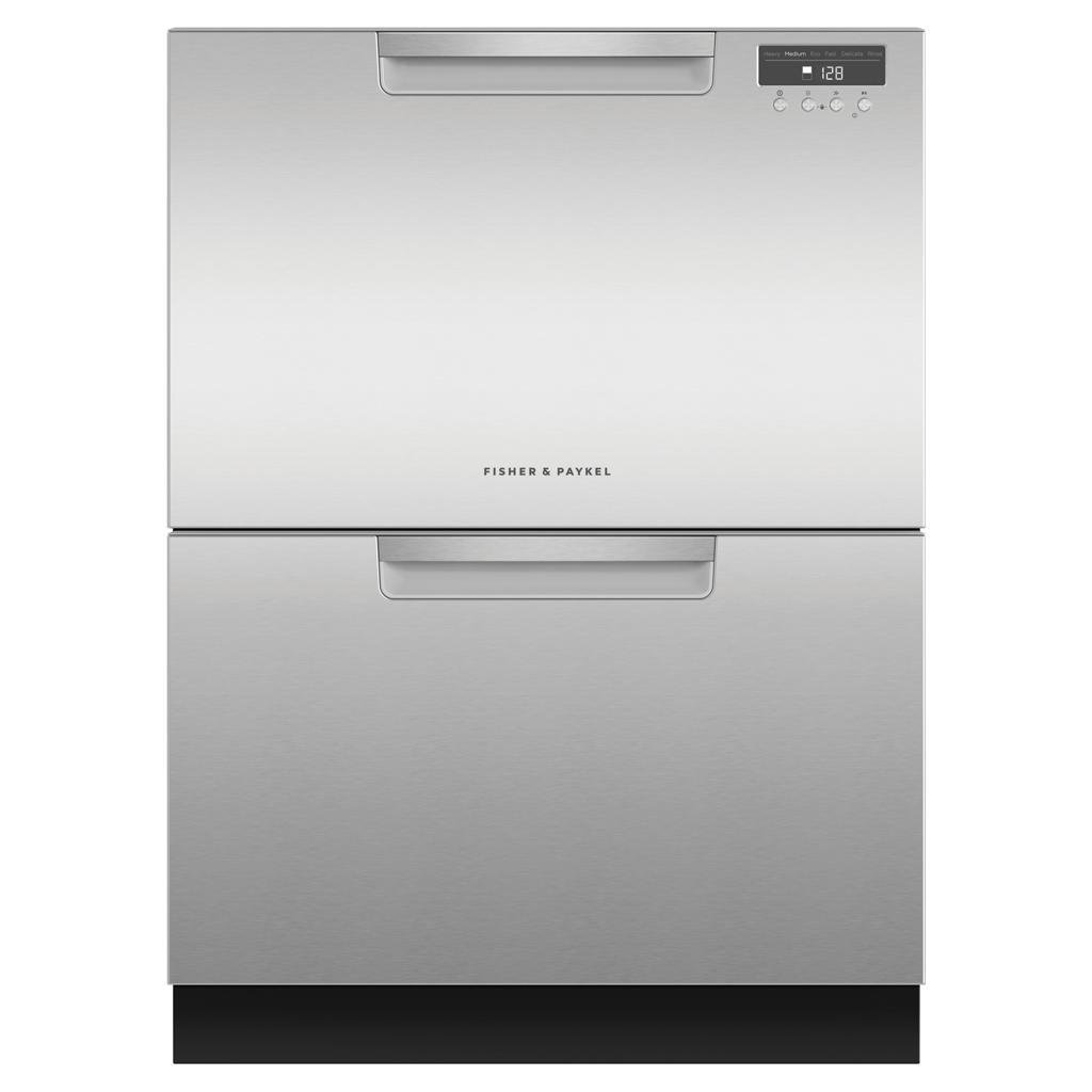 Fisher & Paykel Series 11 24″ Stainless Steel Double DishDrawer Dishwasher dd24dtx6px1