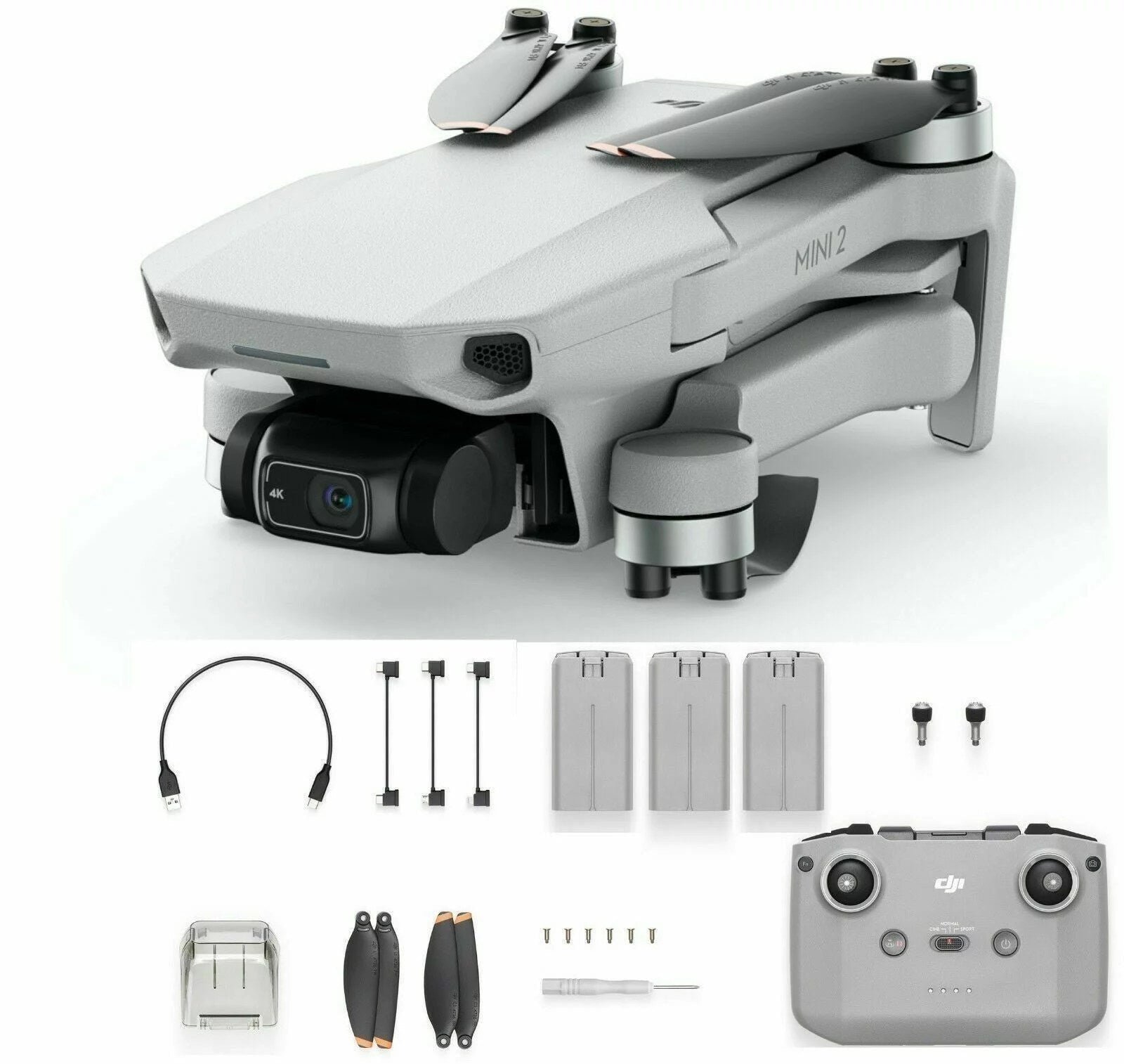dji-mini-2-drone-quadcopter-ready-to-fly-3-battery-bundle-1-1-1.jpg DJI Mini 2 Drone Quadcopter Ready To Fly 3 battery Bundle - Image 1