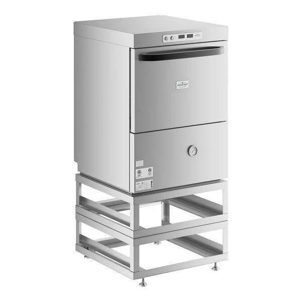 MainStreet Equipment HTUC High-Temperature Undercounter Dishwasher with 10″ Adjustable Stand – 208/240V, 1 Phase