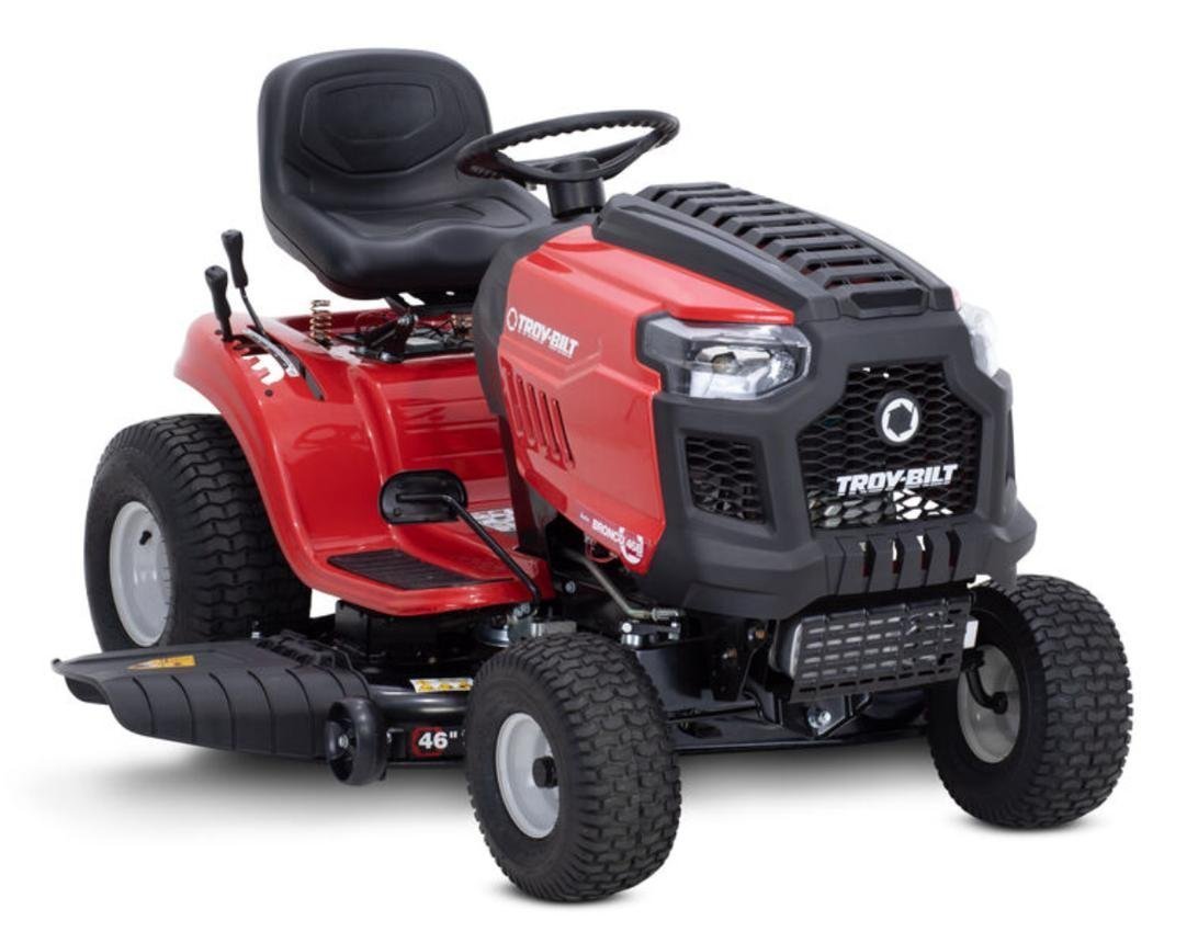Troy-bilt Bronco 46 Riding Lawn Mower 547cc 46″ Side-Discharge